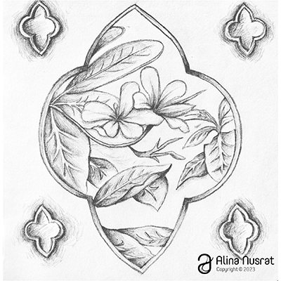 Flower sketch